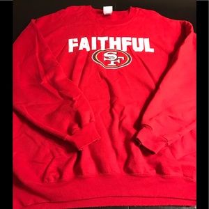 49ers sweat shirt